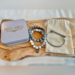 Kinsley Armelle Bracelet Stack - set of 3